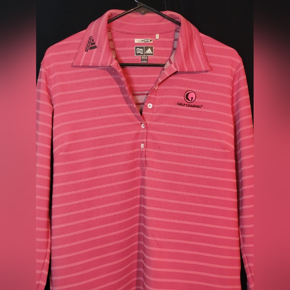 Adidas Climawarm women's golf shirt.  Long sleeve.  Like new condition.